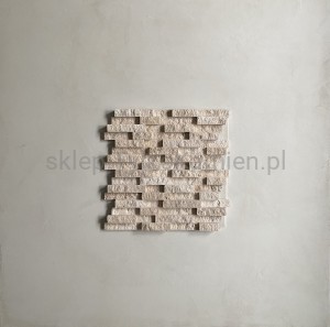 mozaika trawertynowa wabi sabi trójwymiarowa cegiełka