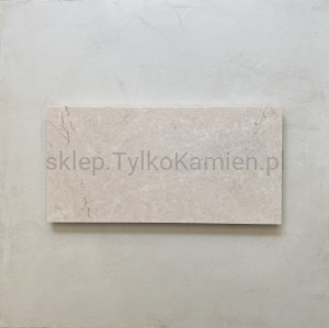 Płytki kamienne beżowy marmur  Cristalino polerowane