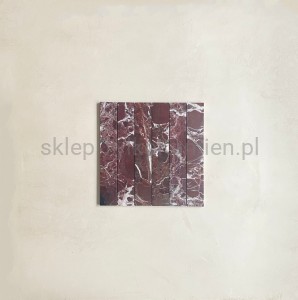 Mozaika marmurowa bordoaux
