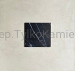 Płytki kamienne czarny marmur z białym użyleniem