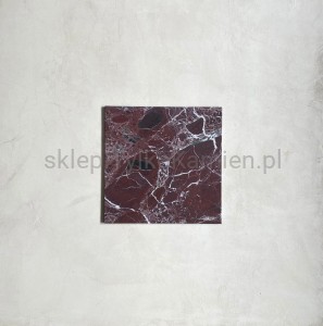 płytki kamienne marmur rosso levanto matowe