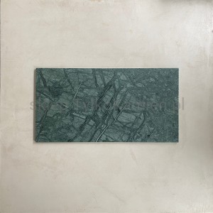 Verde Guatemala płytki kamienne marmurowe szczotkowane