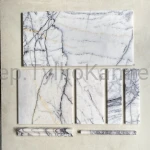 Płytki kamienne marmur Lilac White matowe