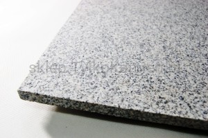 Płytki kamienne granit New Bianco Cristal płomieniowane
