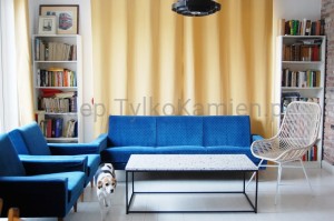 Stolik Kawowy / Blat Lastryko / Terrazzo  80x80 wys. 42cm 
