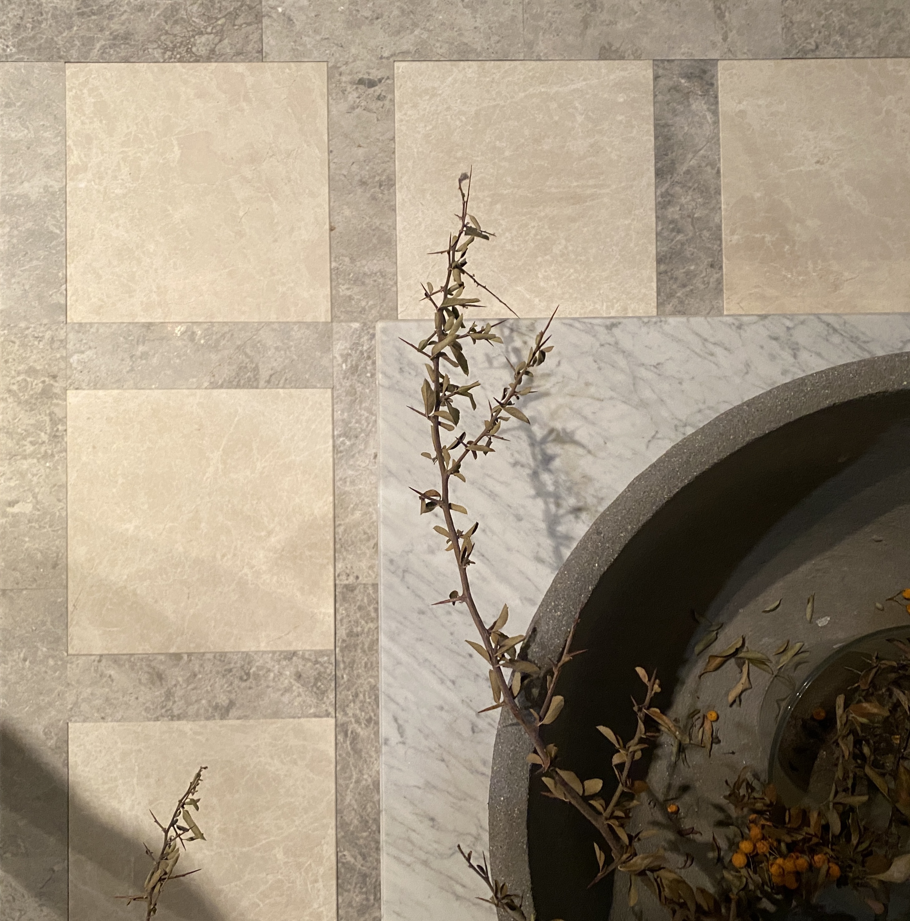 klasyczna marmurowa podłoga